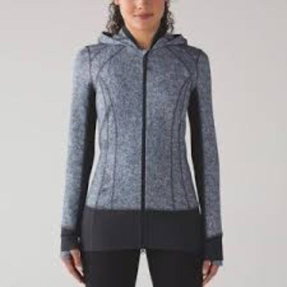 LULULEMON DAILY PRACTICE LONG JACKET SIZE 6